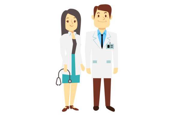 Doctor Characters: Medical Graphics & Illustrations