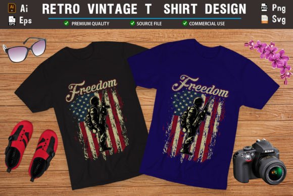 Freedom T-Shirt Design: Premium Graphics for Modern T-Shirt Designs