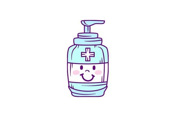 Kawaii Hand Sanitizer: Medical Crafts Design