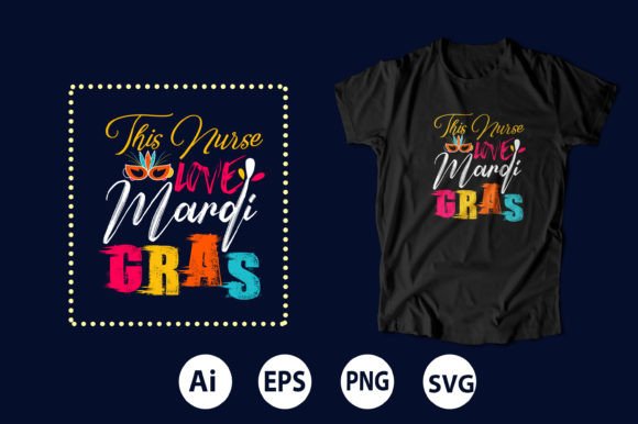 Mardi Gras T-Shirt Design 06: Graphics Review