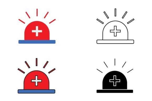 Medical Icon Set Vector 10 Graphics and Icons