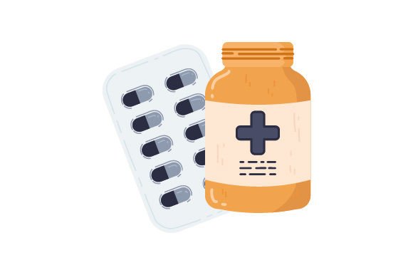 Medication Pills: Medical Crafts Design