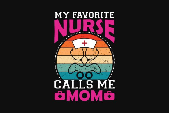 Nurse Mom Vintages: Premium Graphics & T-Shirt Designs