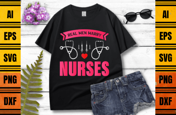 Reviewing the Real Men Marry Nurses Design for Embroidery